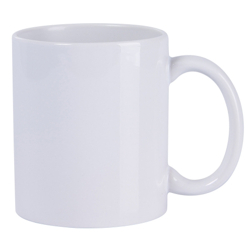 Caneca De Cerâmica Branca 325ml-19874