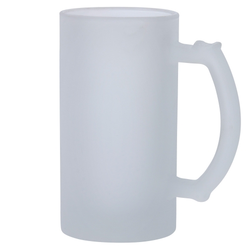 Caneca De Chopp De Vidro Jateado 475ml-24818