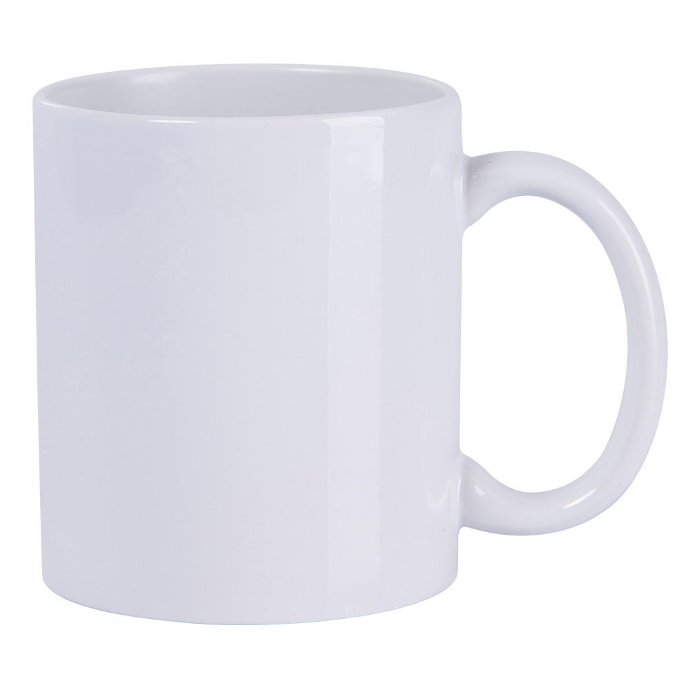 Caneca De Cerâmica Branca 325ml-19874