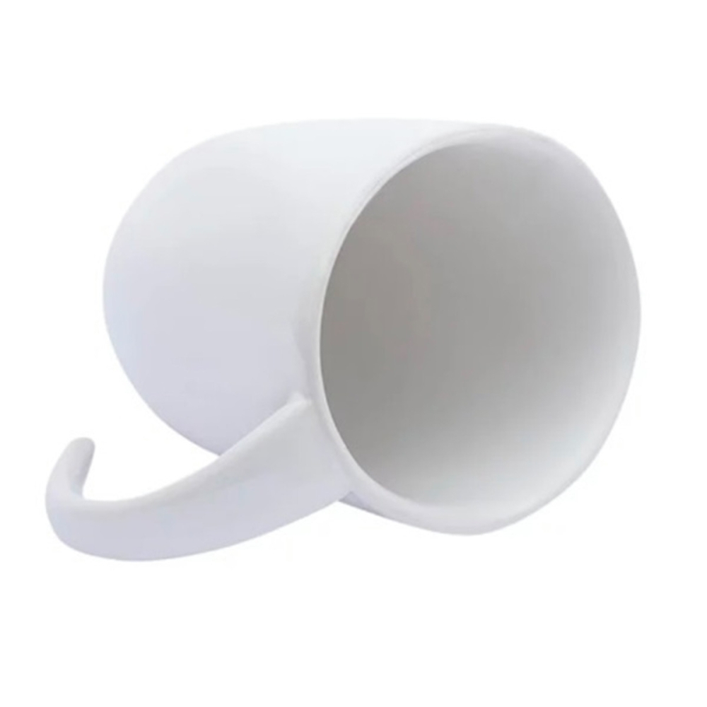 Caneca de Cerâmica c/ Alça Lua - 350ml