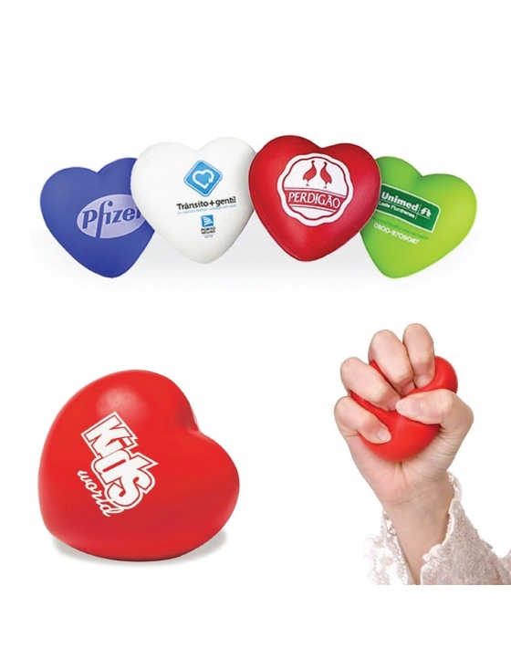 Anti-Estresse Vinil - Coração - MG0006